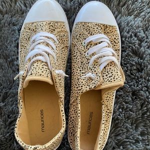 Maurice’s sneakers.